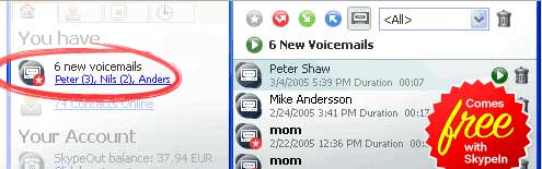 Skype Voicemail