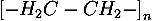 Polyethylen Strukturformel